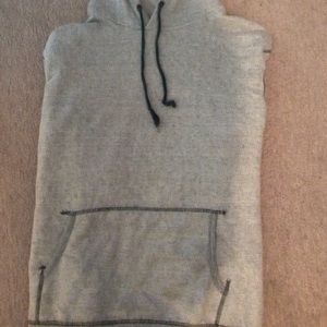 Men's Gray Pullover Hoodie